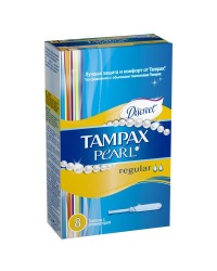 Тампоны, Tampax (Тампакс) №8 Дискрит Перл регуляр с аппликатором