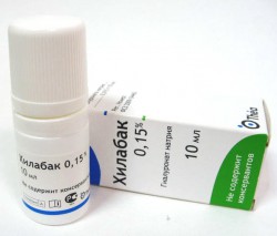 Раствор увлажняющий офтальмологический Хилабак для глаз и контактных линз 10 мл