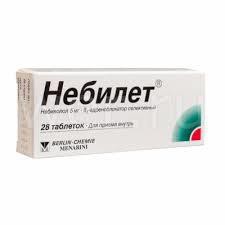Небилет табл. 5 мг 28 шт.