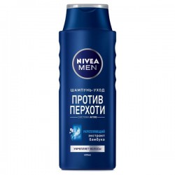 Шампунь для мужчин Nivea Пауэр против перхоти 400 мл